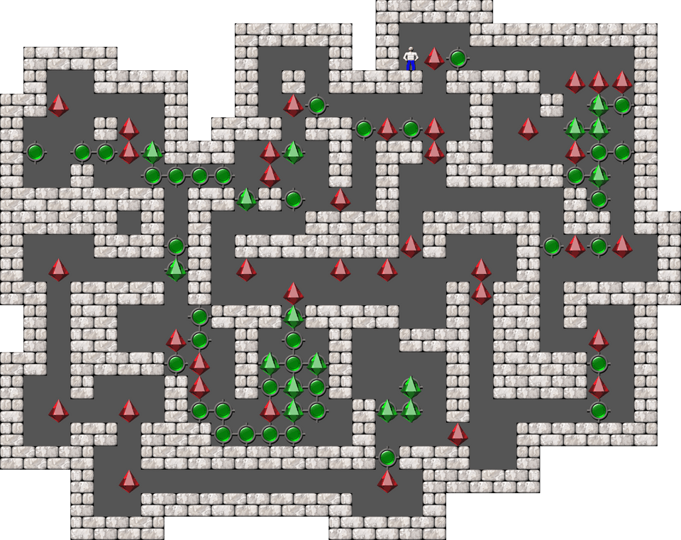 Sokoban Mass Remodel level 305